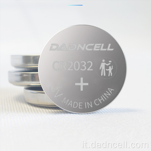 DADNCELL Pile a bottone CR-2032 3V LMO Button Btteries Batteria Li Cfx per luci a corda Bilancia da cucina